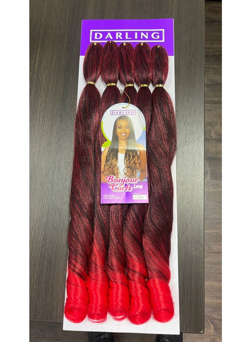 وصلات شعر X-Pression LAGOS Ultra Braid الجاهزة للتركيب - لا تحتاج إلى تحضير